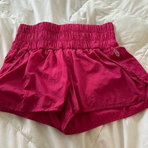hot pink free people shorts size small
